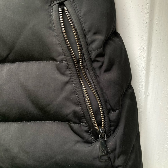 Zara Womens Black puff Coat - Picture 6 of 10